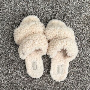 UGG Soft Cream Slippers